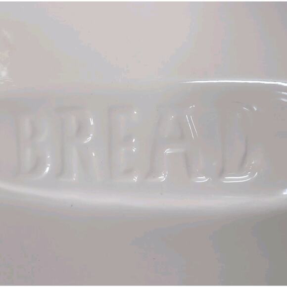 VTG Maurice Ceramics Of Calif USA Mid Century BREAD Ceramic Basket Tray Novelty - Picture 8 of 11